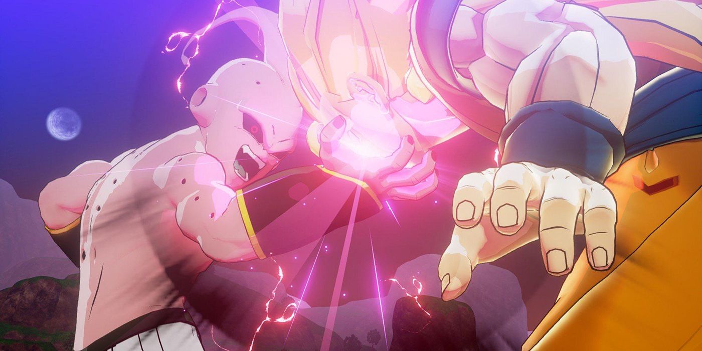 Goku morde Kid Buu nas novas imagens de Dragon Ball Z: Kakarot