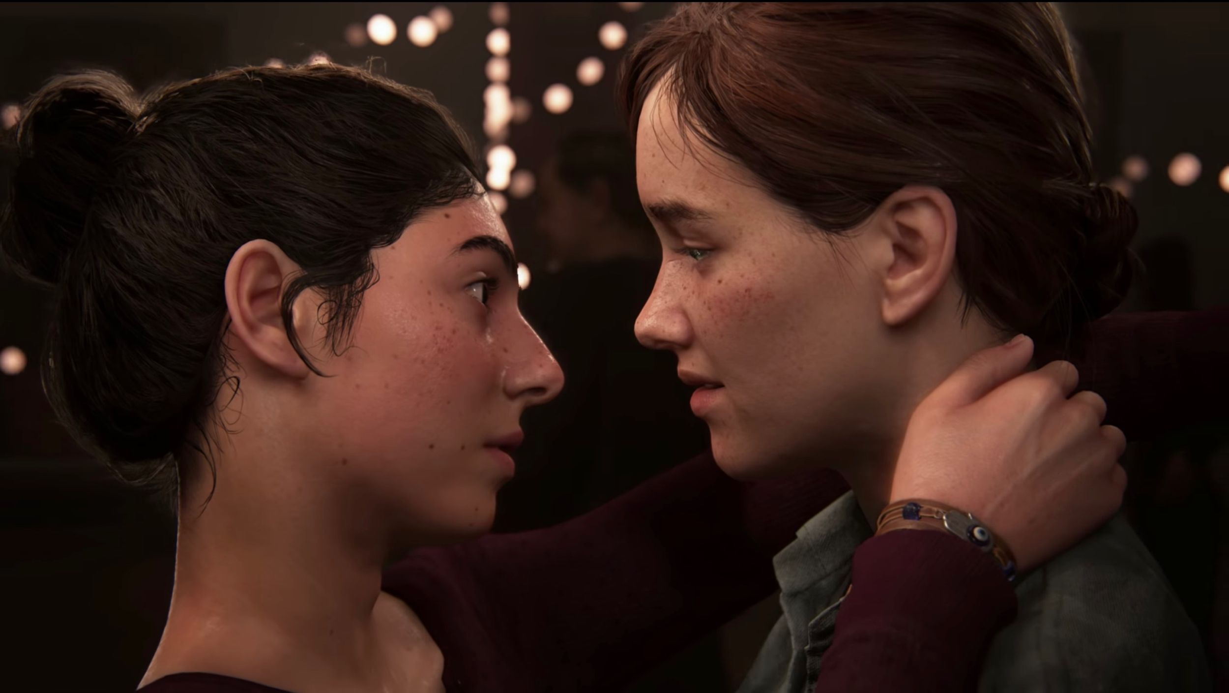 dina and ellie in last of us 2