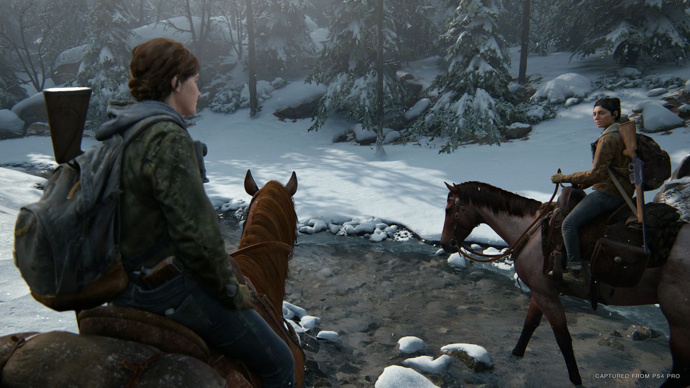 dina and ellie in the last of us 2