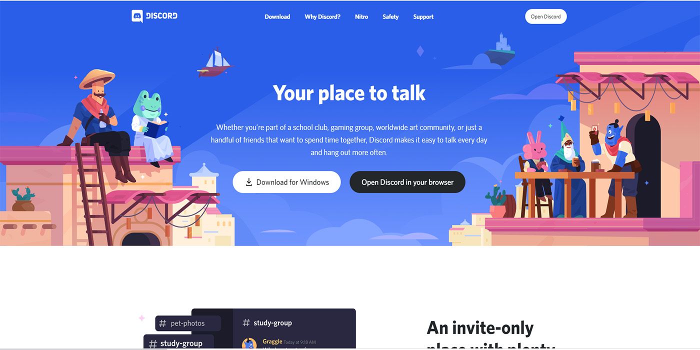 Discord Place To Talk