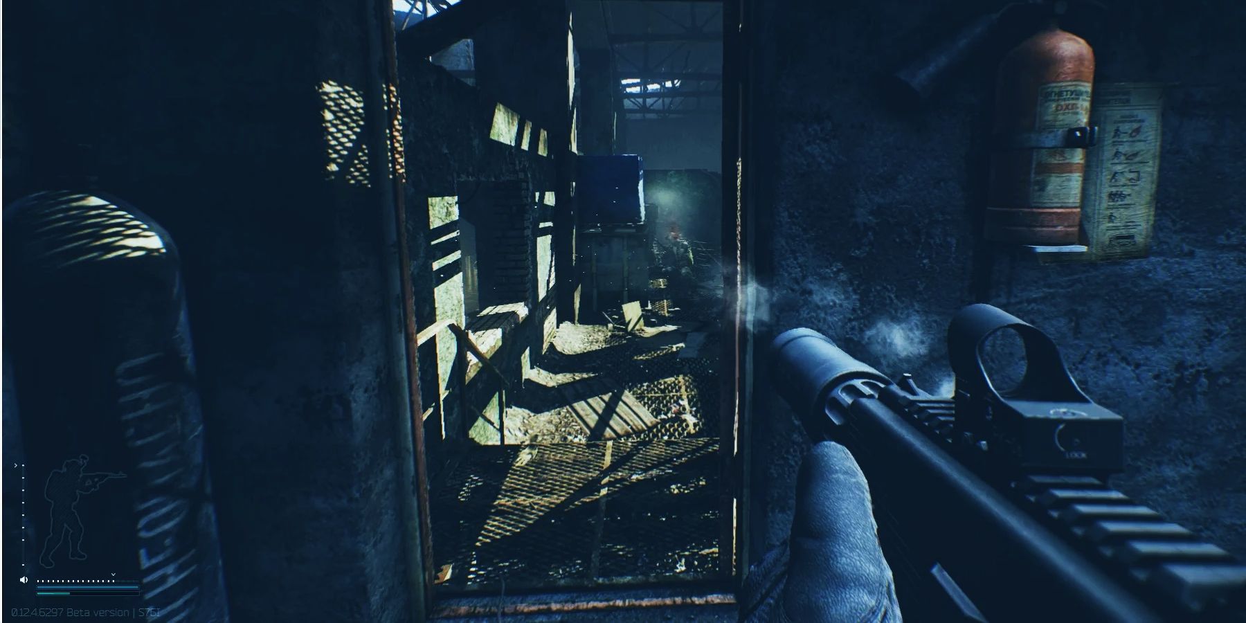 A screenshot from the tactical shooter video game Escape From Tarkov.