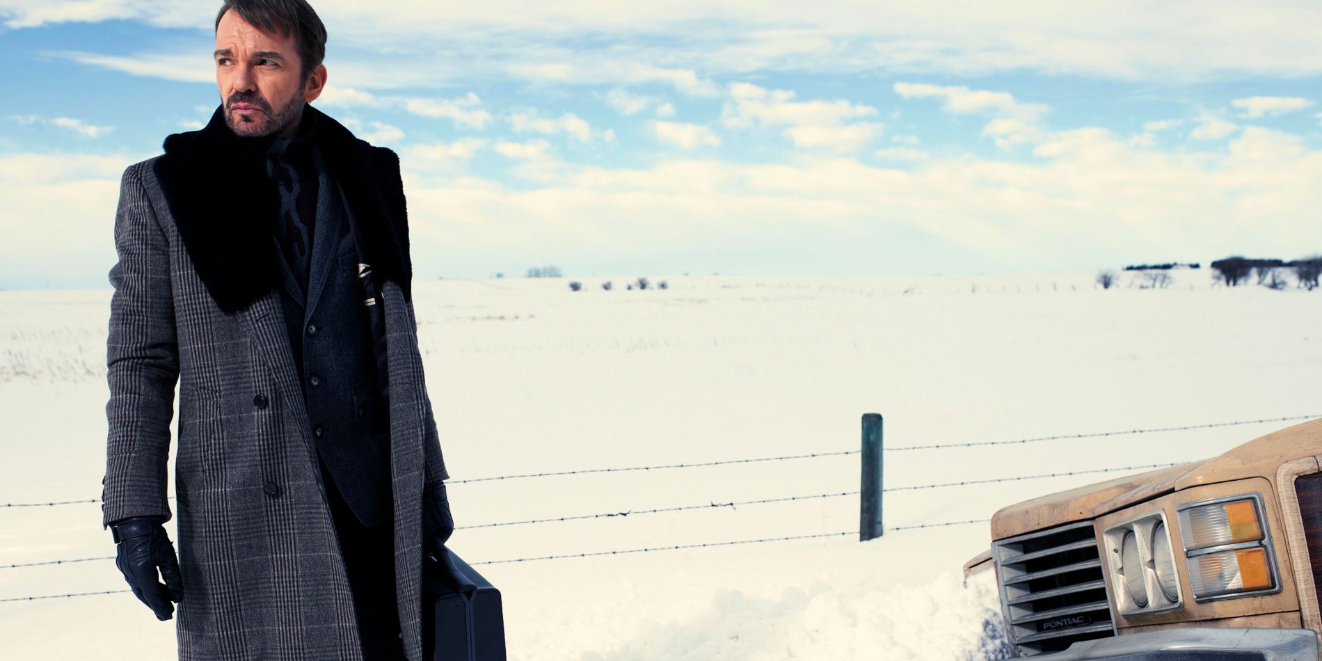 Billy Bob Thorton as Malvo in Fargo.