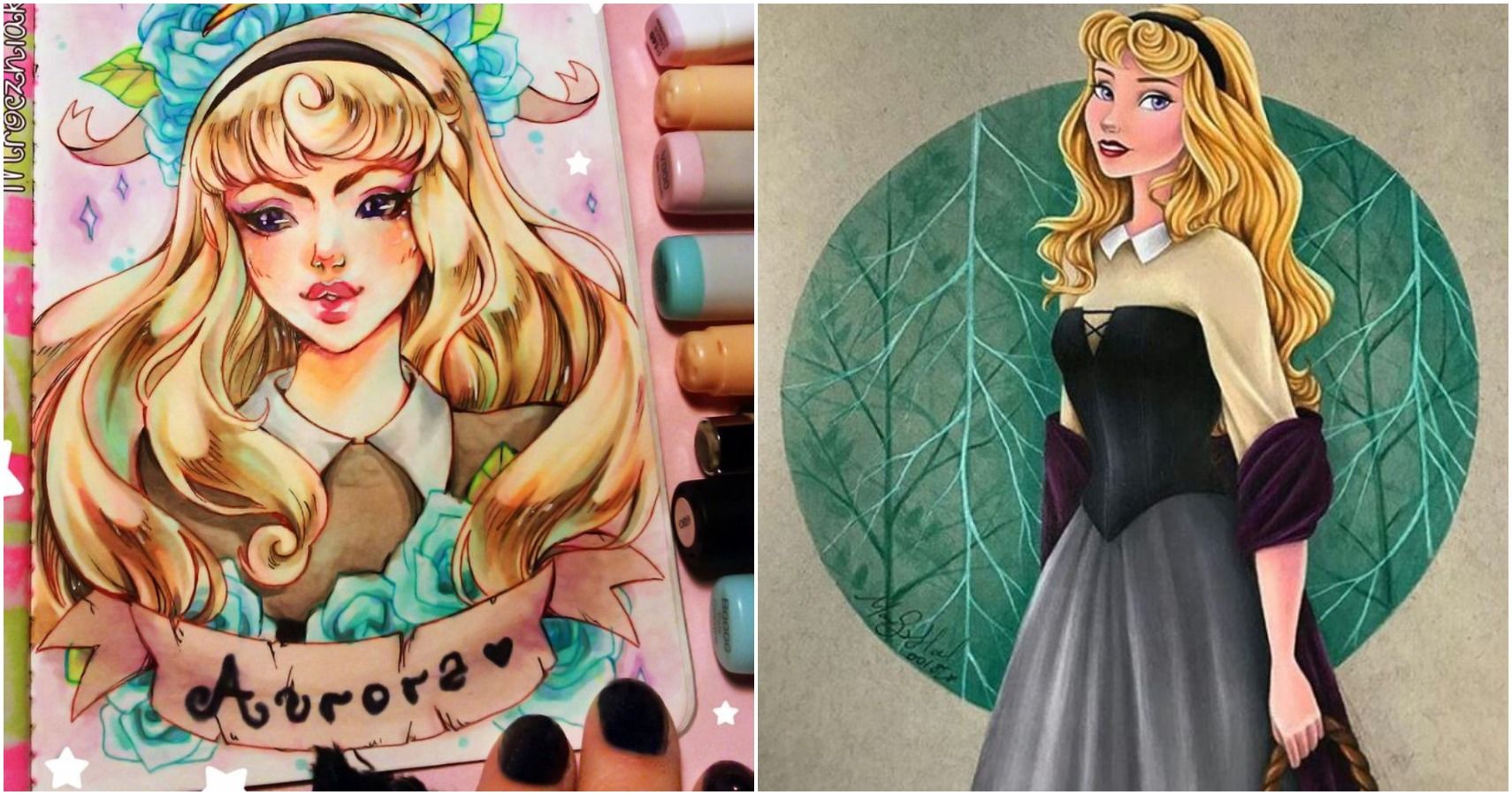 Disneys Sleeping Beauty 10 Aurora Fan Art That Accentuate Her Beauty