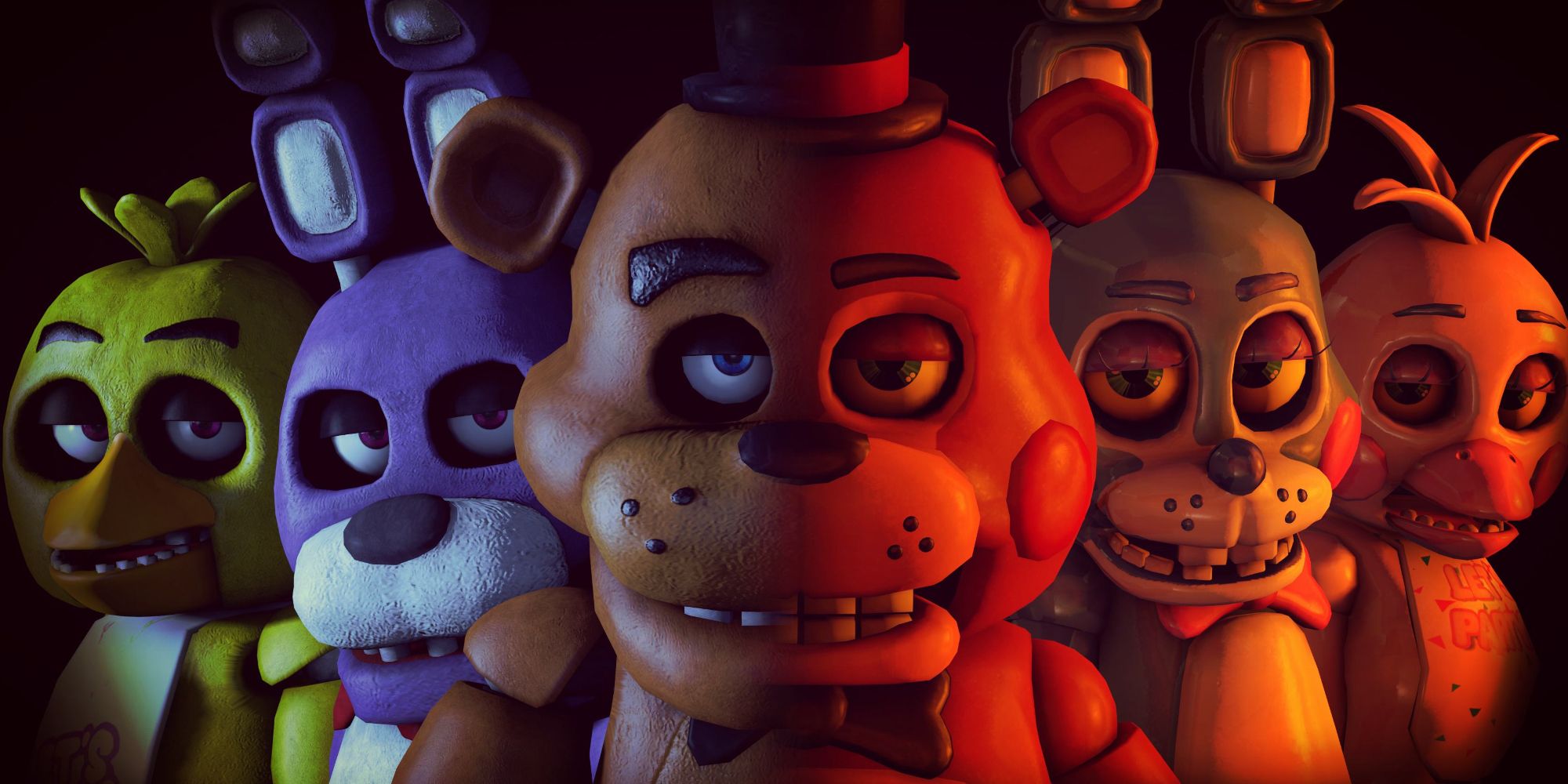 five nights at freddys characters