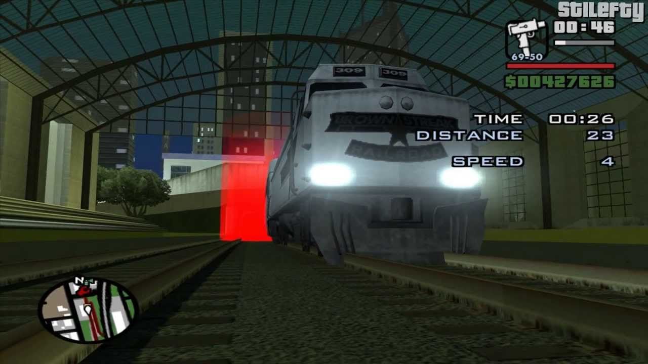 freight train mission in gta