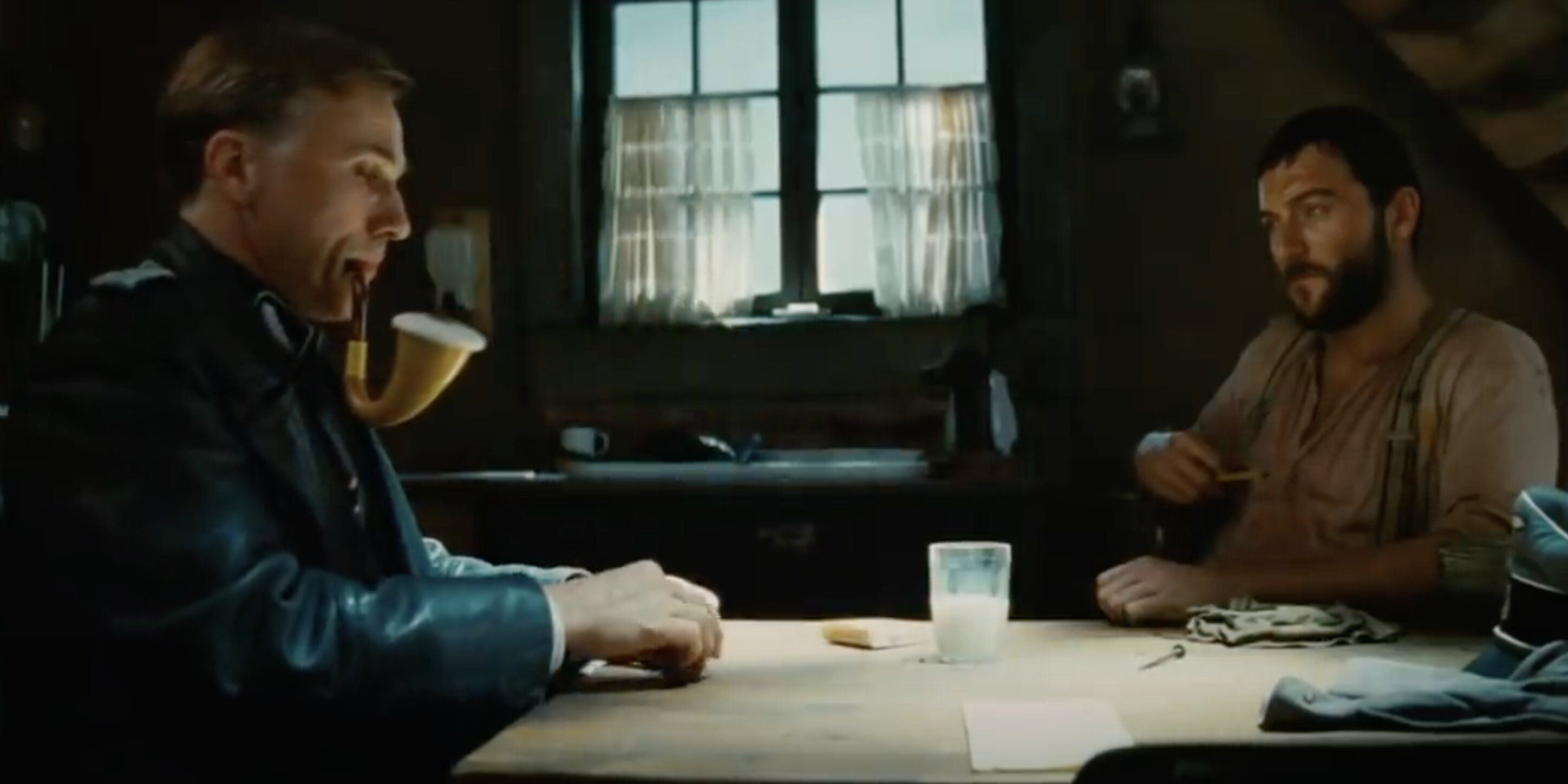 Hans Landa interrogates Perrier LaPadite in Inglorious Basterds