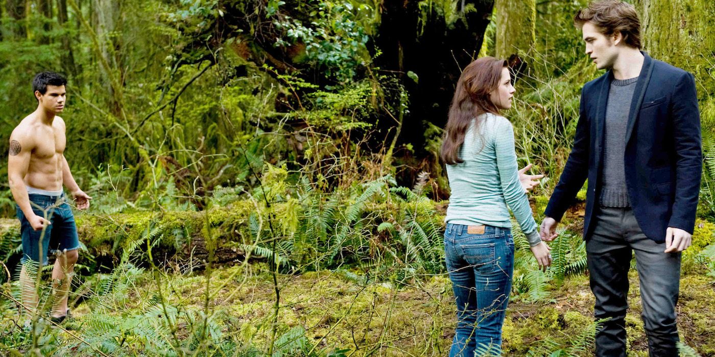 Edward, Jacob and Bella in Eclipse