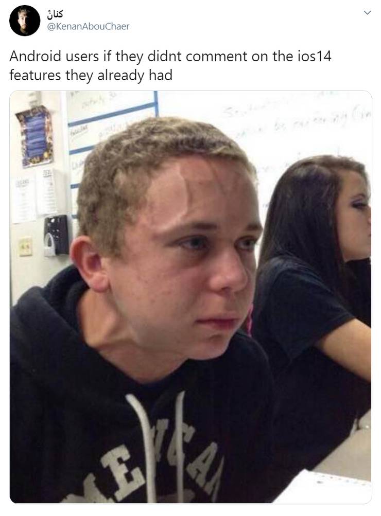 Google Apple Has Widgets Meme Generator
