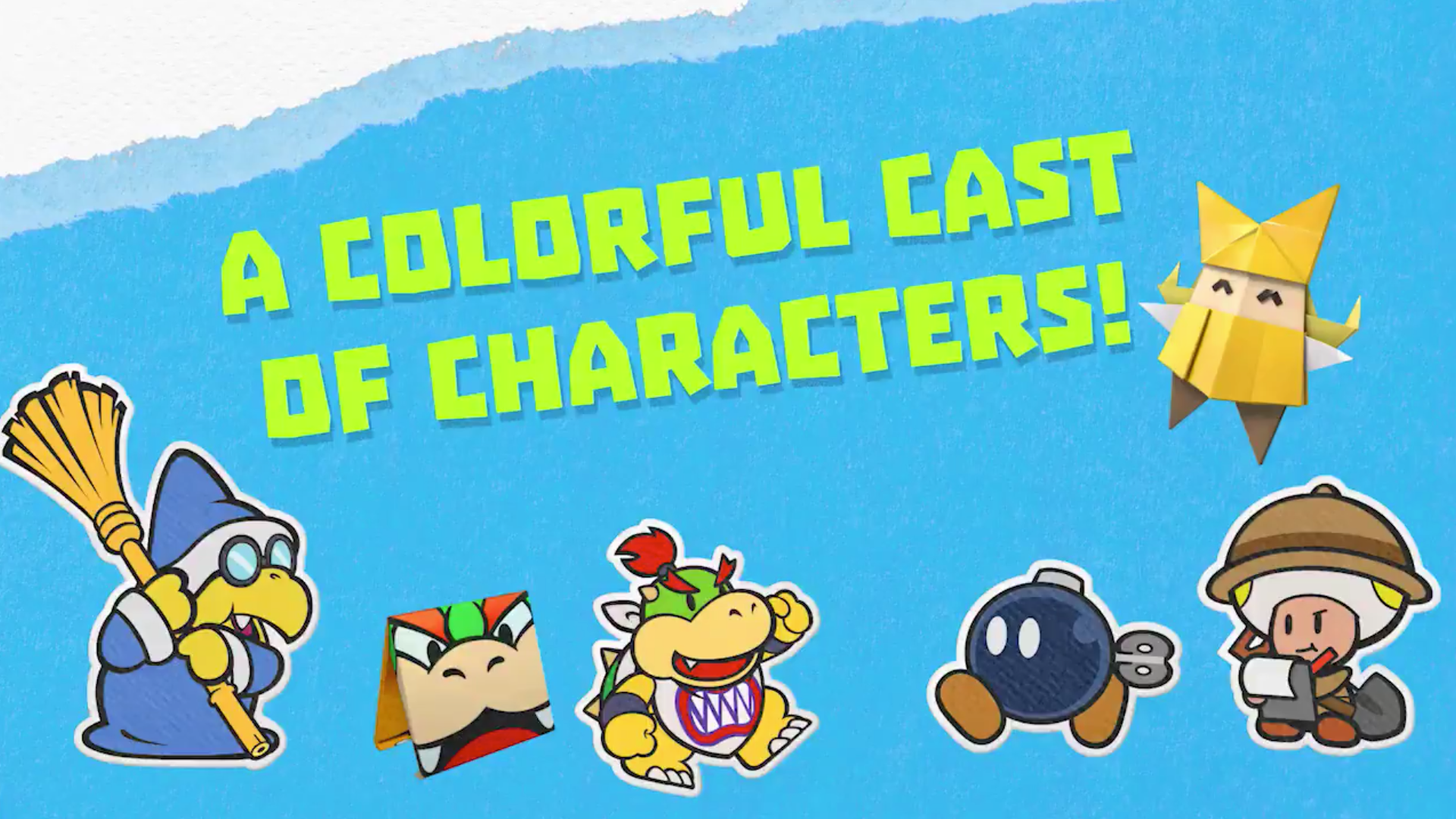 paper mario origami king partners