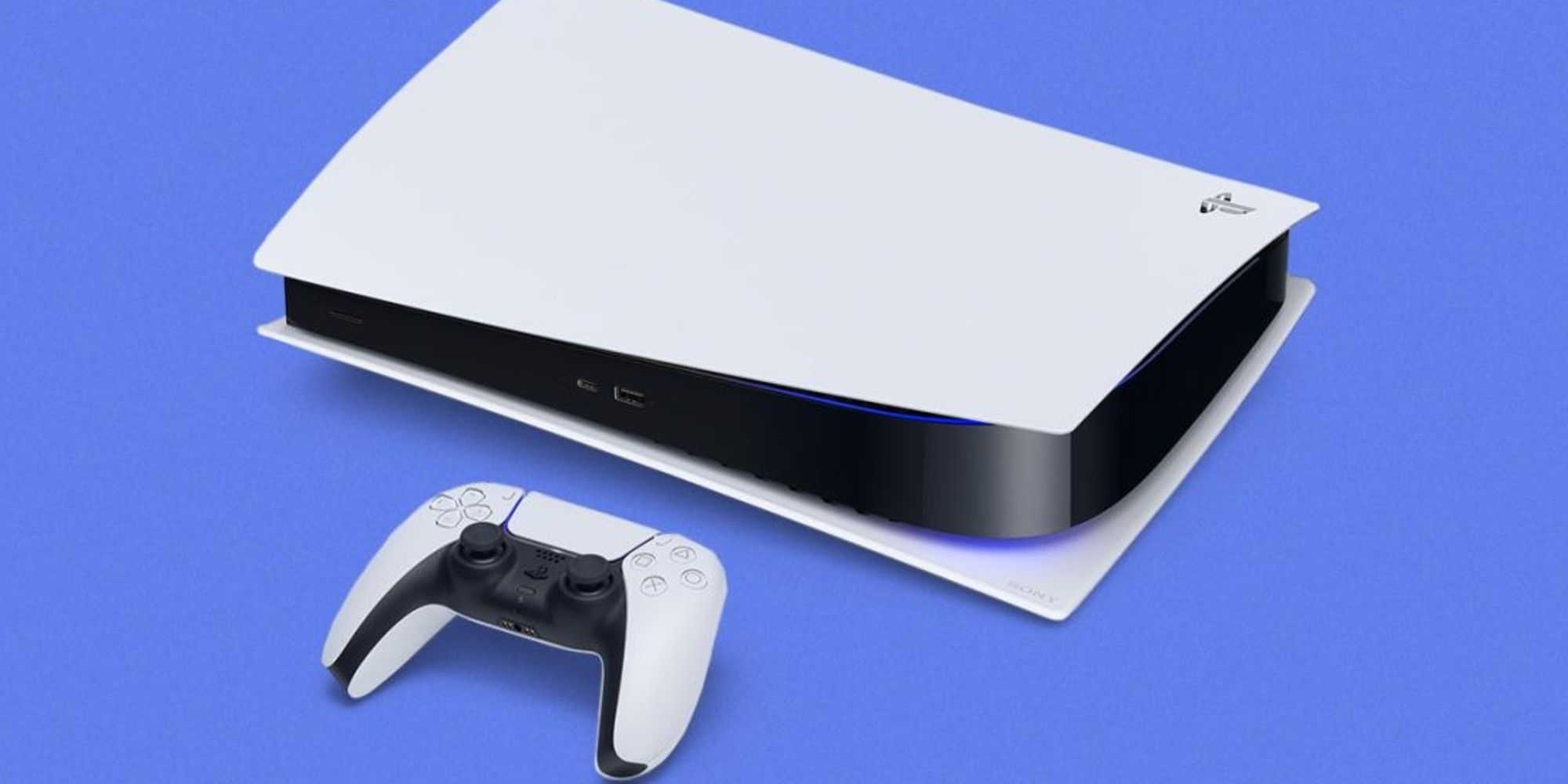 What The PS5 Looks Like On Its Side