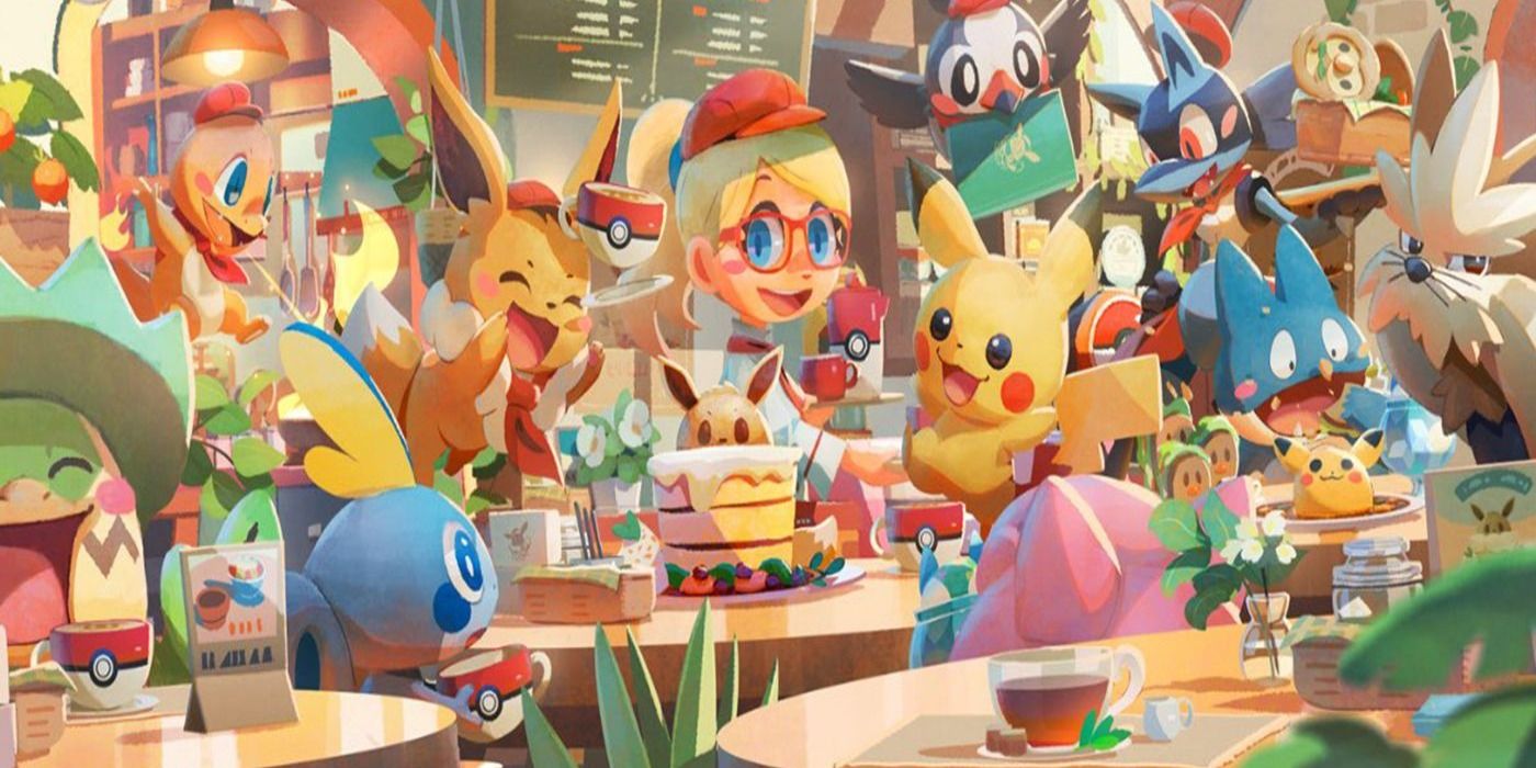 pokemon-cafe-mix Title Screen