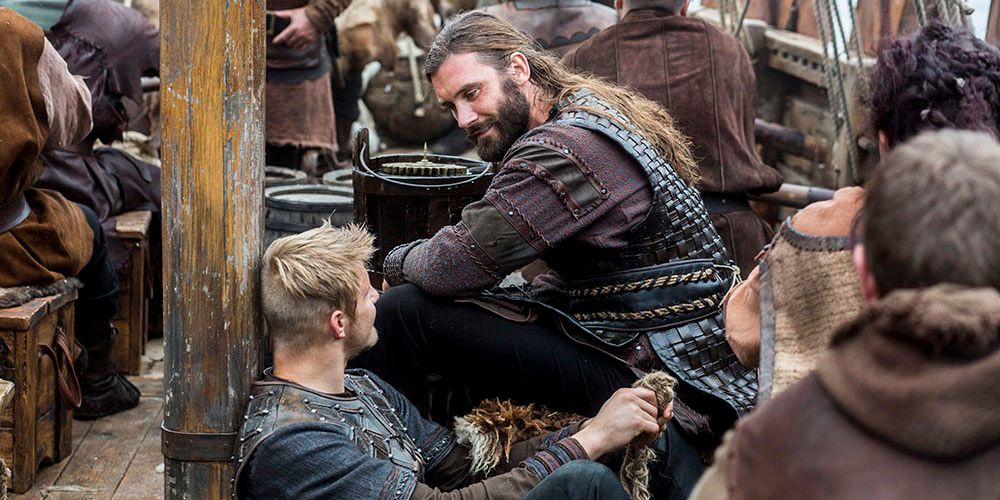 Rollo reassures Bjorn that Thorunn will survive in Vikings