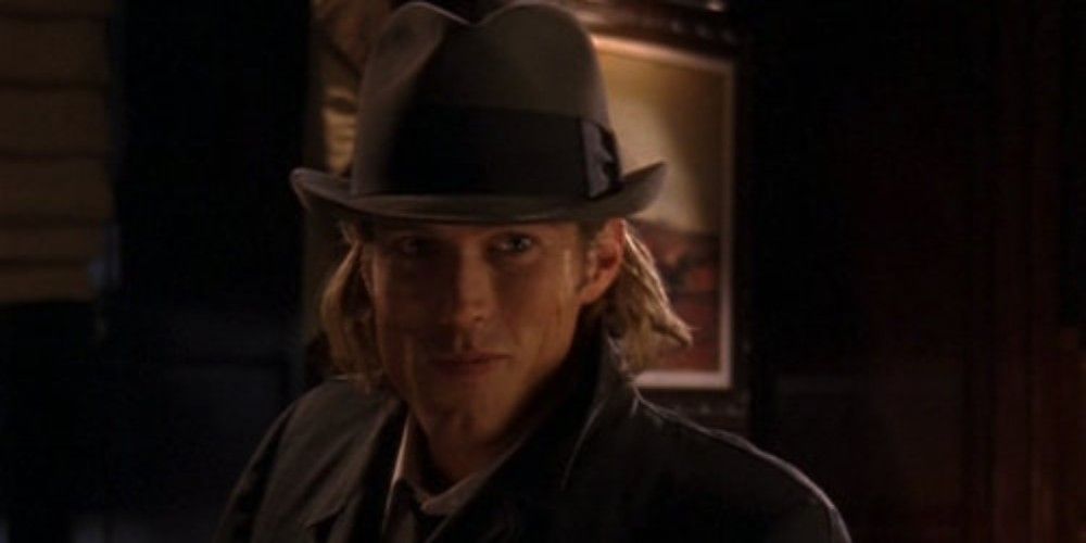 Smith Jerrod smirking in a hat in Sex and the City