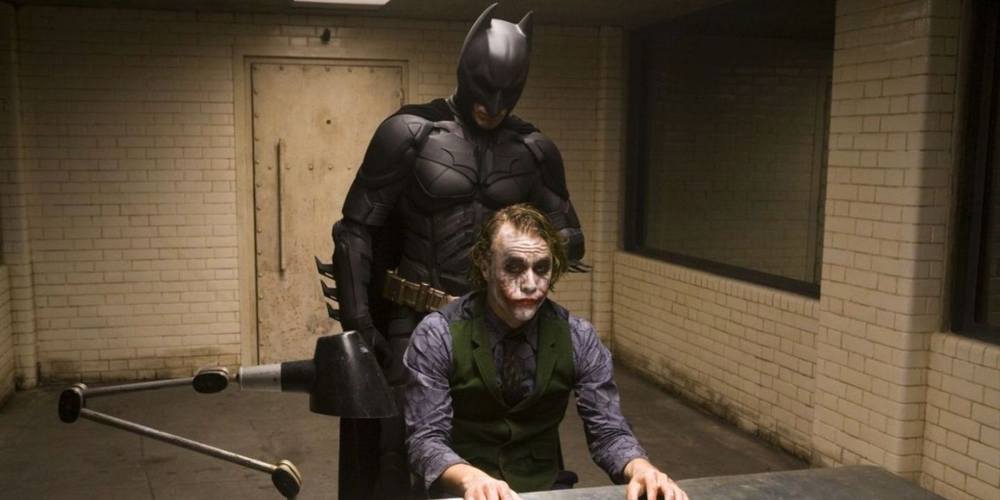 The Dark Knight Interrogation Scene's Original Ending Was Too Brutal For  Nolan