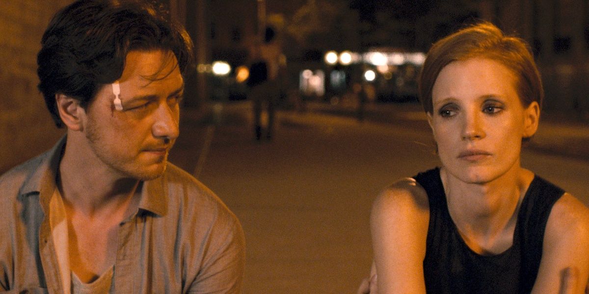 the disappearance of eleanor rigby jessica chastain james mcavoy Cropped
