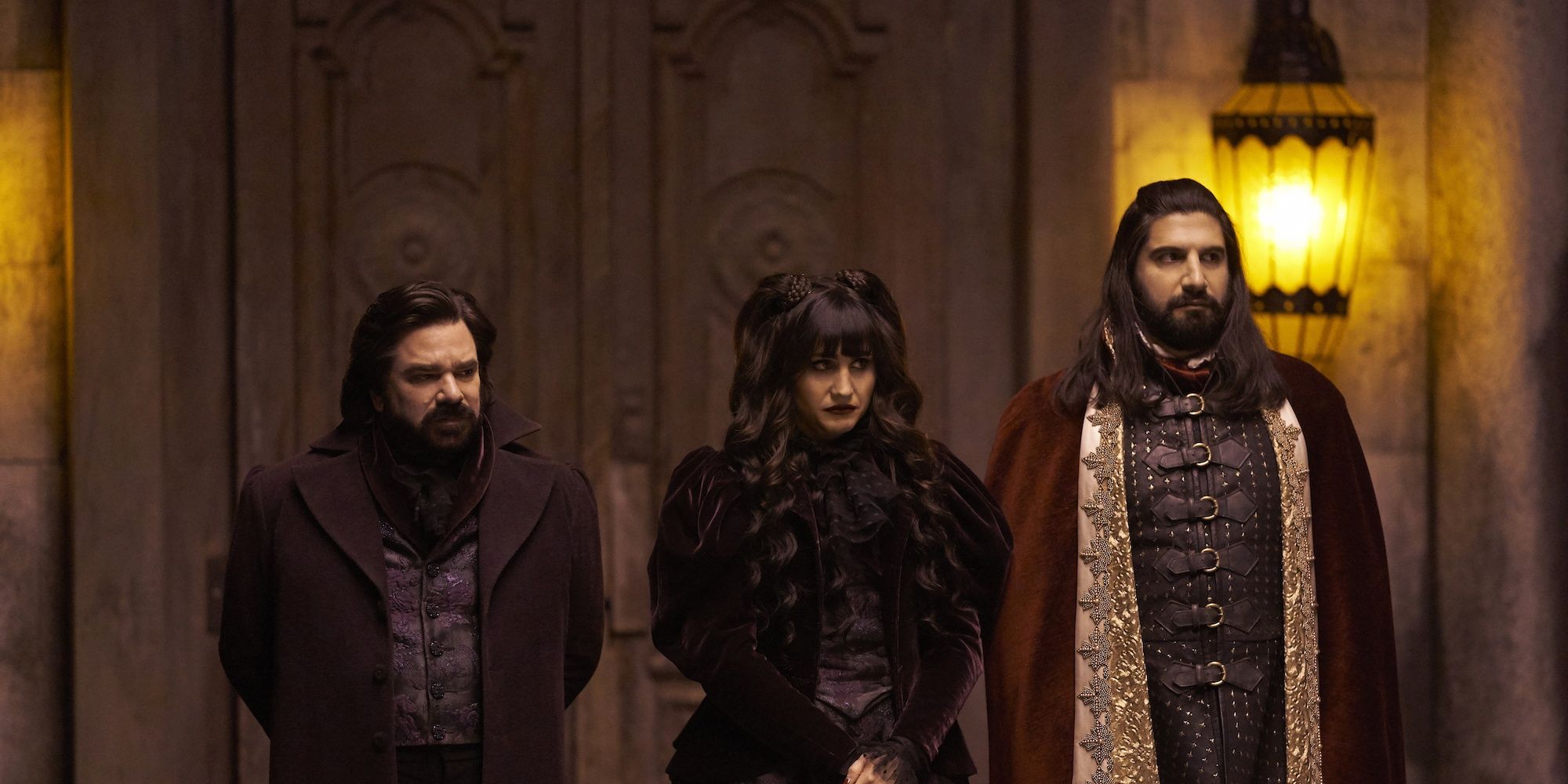 The cast of What We Do in the Shadows.