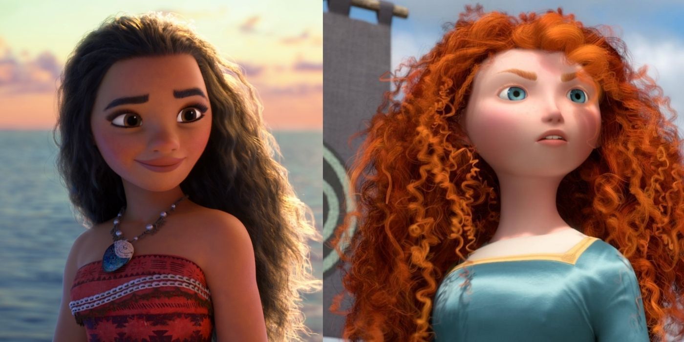 Moana & Merida 