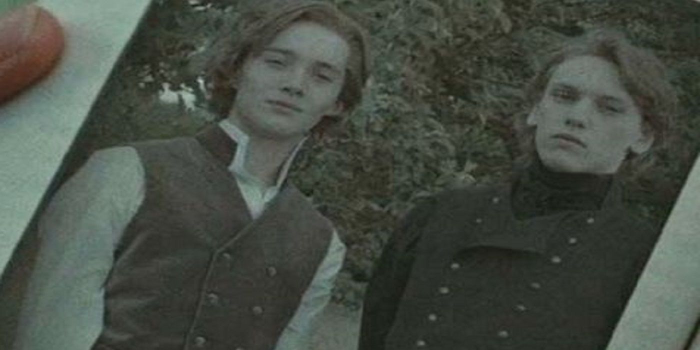 Young Dumbledore and Grindelwald in Harry Potter