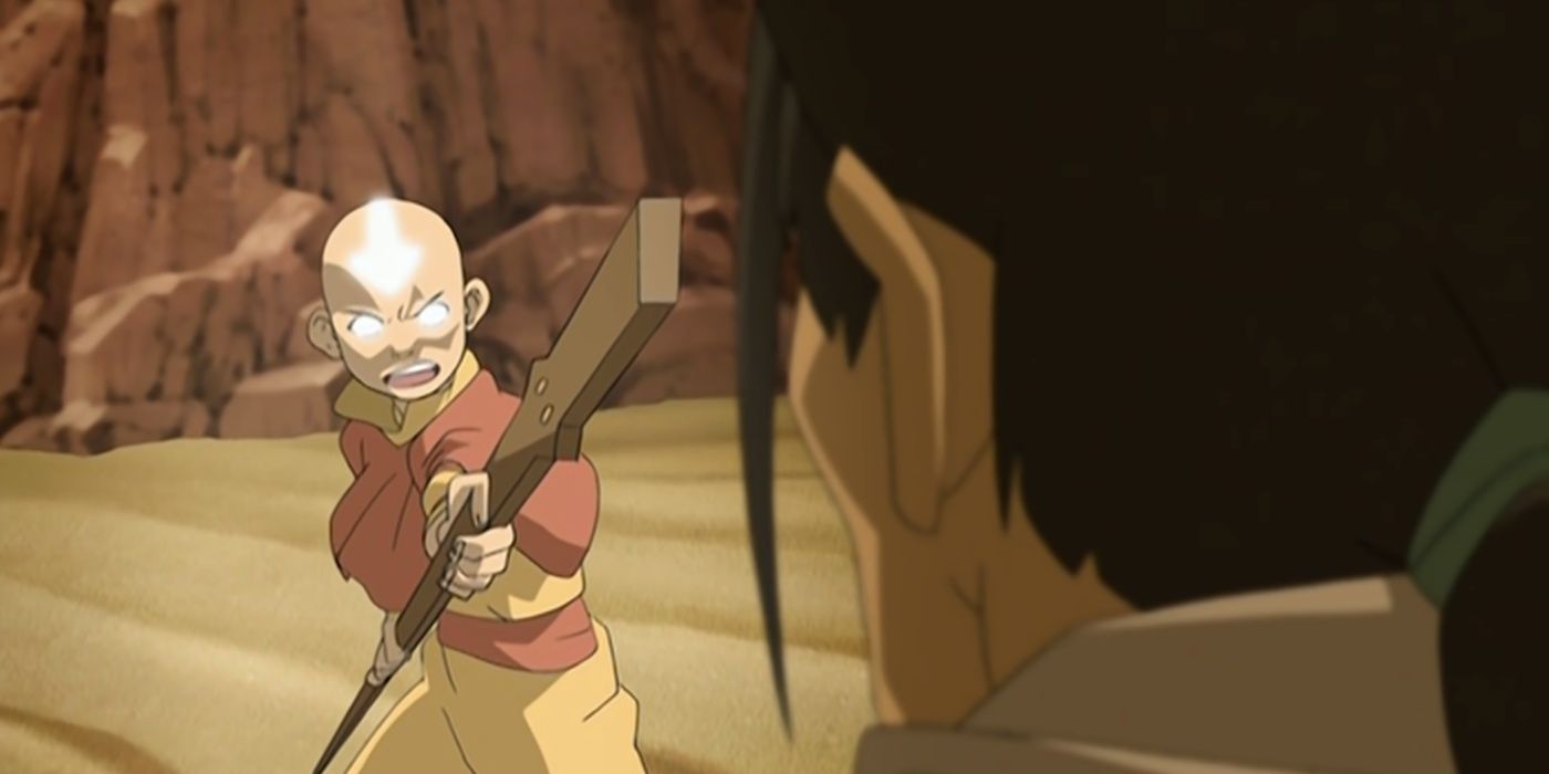 Aang angry Avatar: The Last Airbender