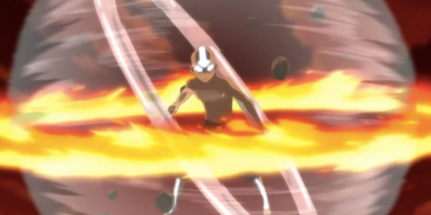 Aang Avatar State Fire Lord Ozai Fight Last Airbender