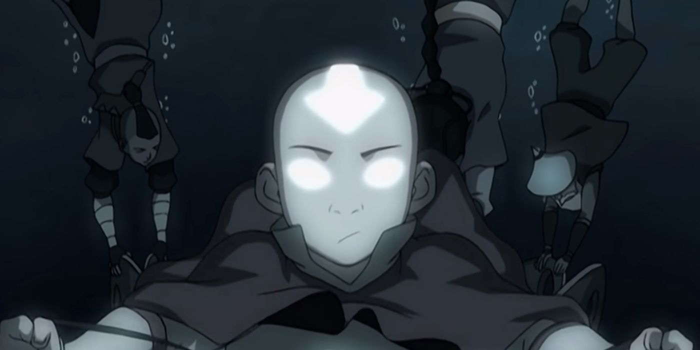 Every Time Aang Entered The Avatar State (& What Happened)