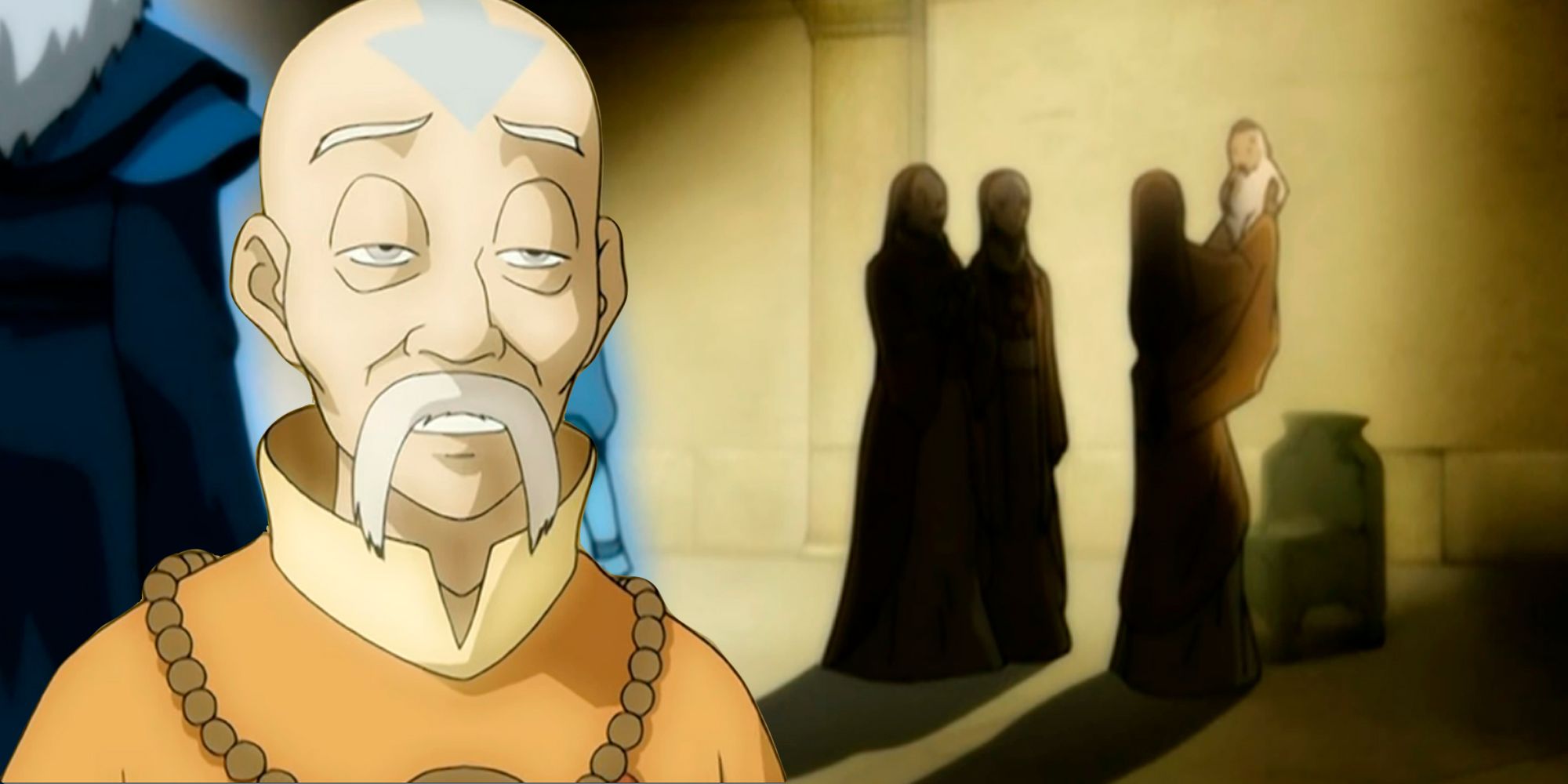 Aang was Raised by Monk Gyatso in Avatar The Last Airbender