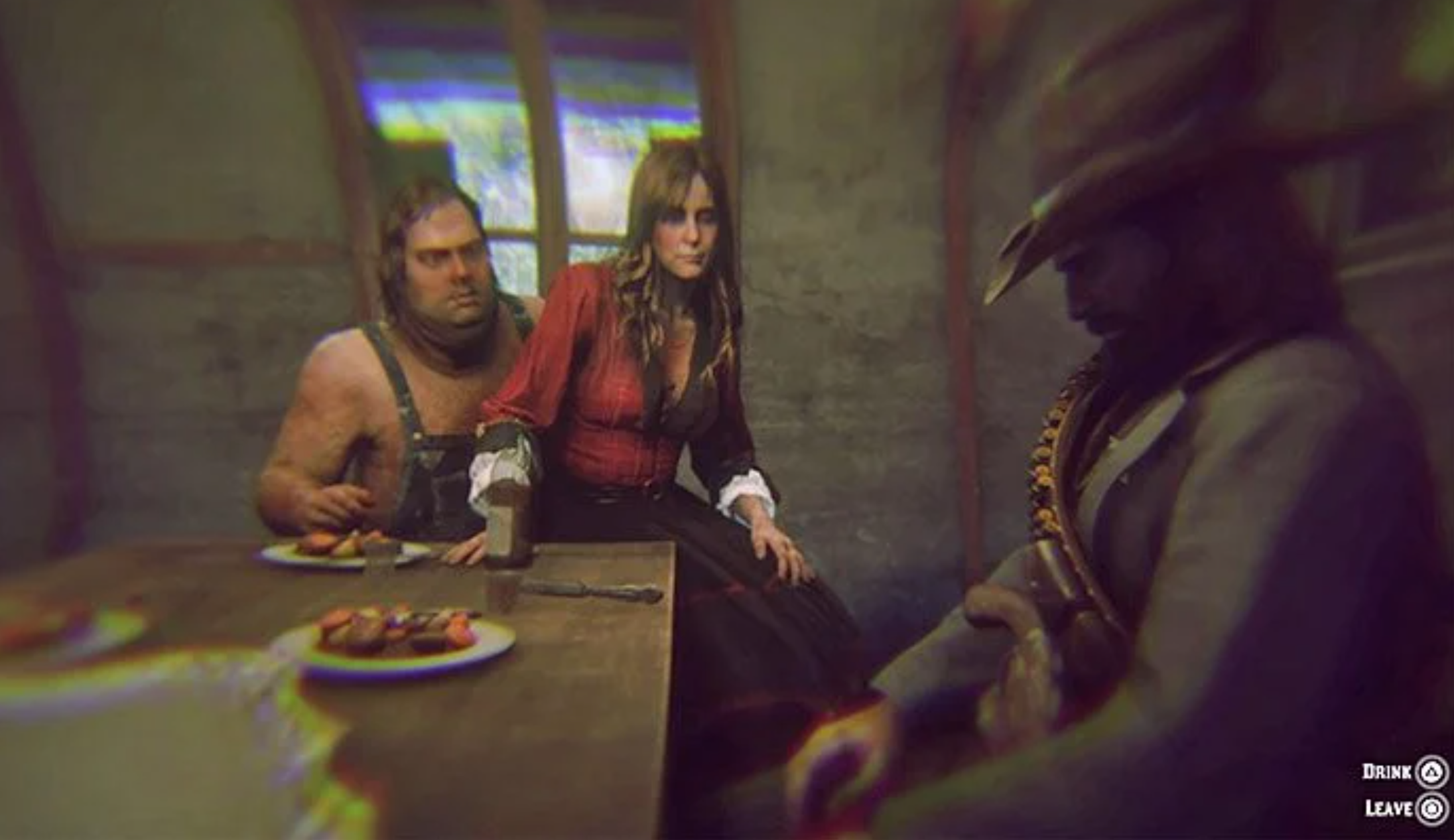 Arthur at aberdeen farm in RDR 2