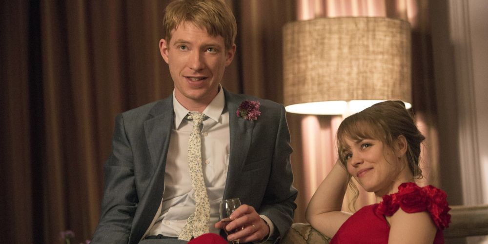 Rachel McAdams and Domhnall Gleason in About time