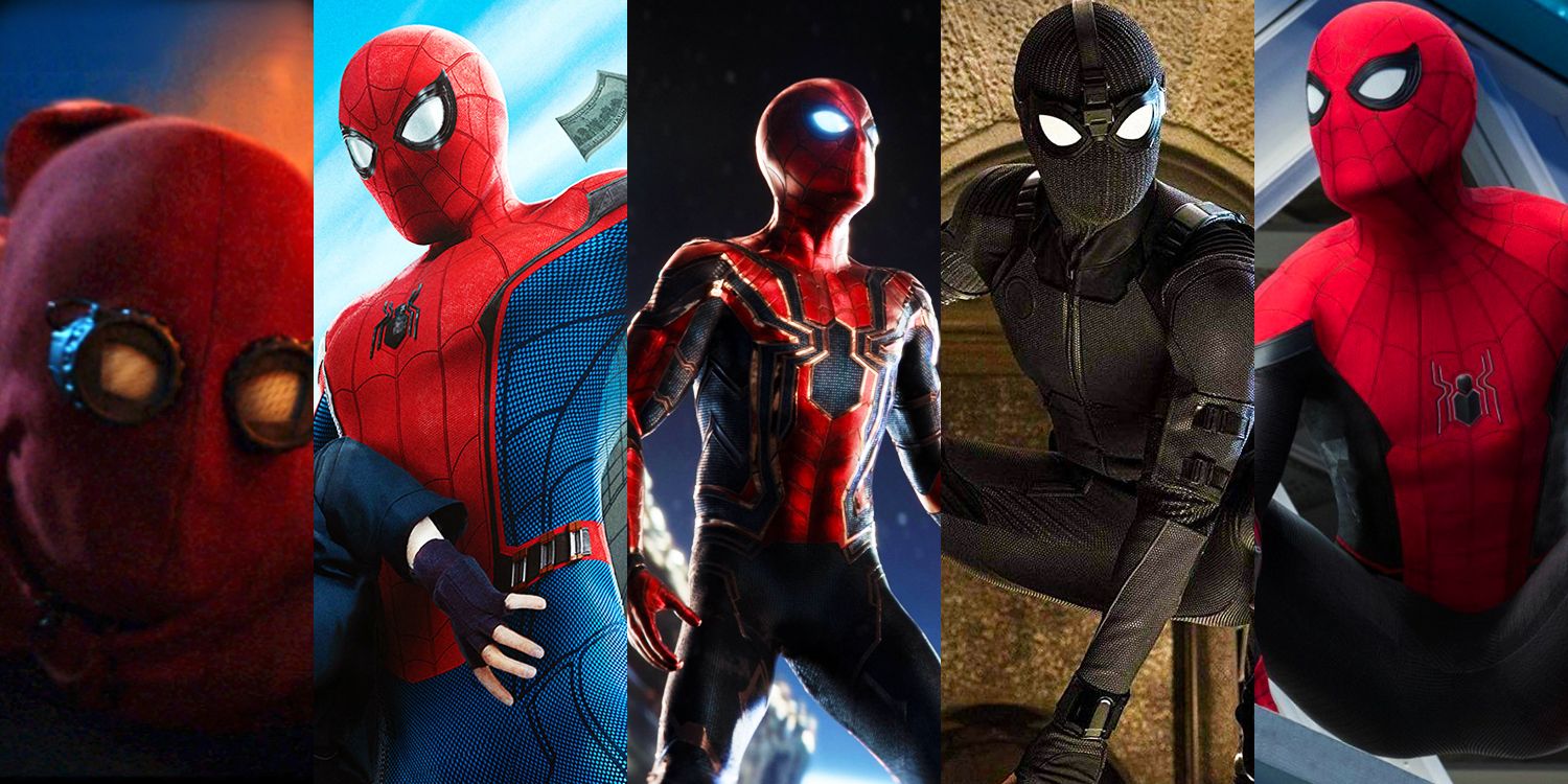 All MCU Spider-Man Suits