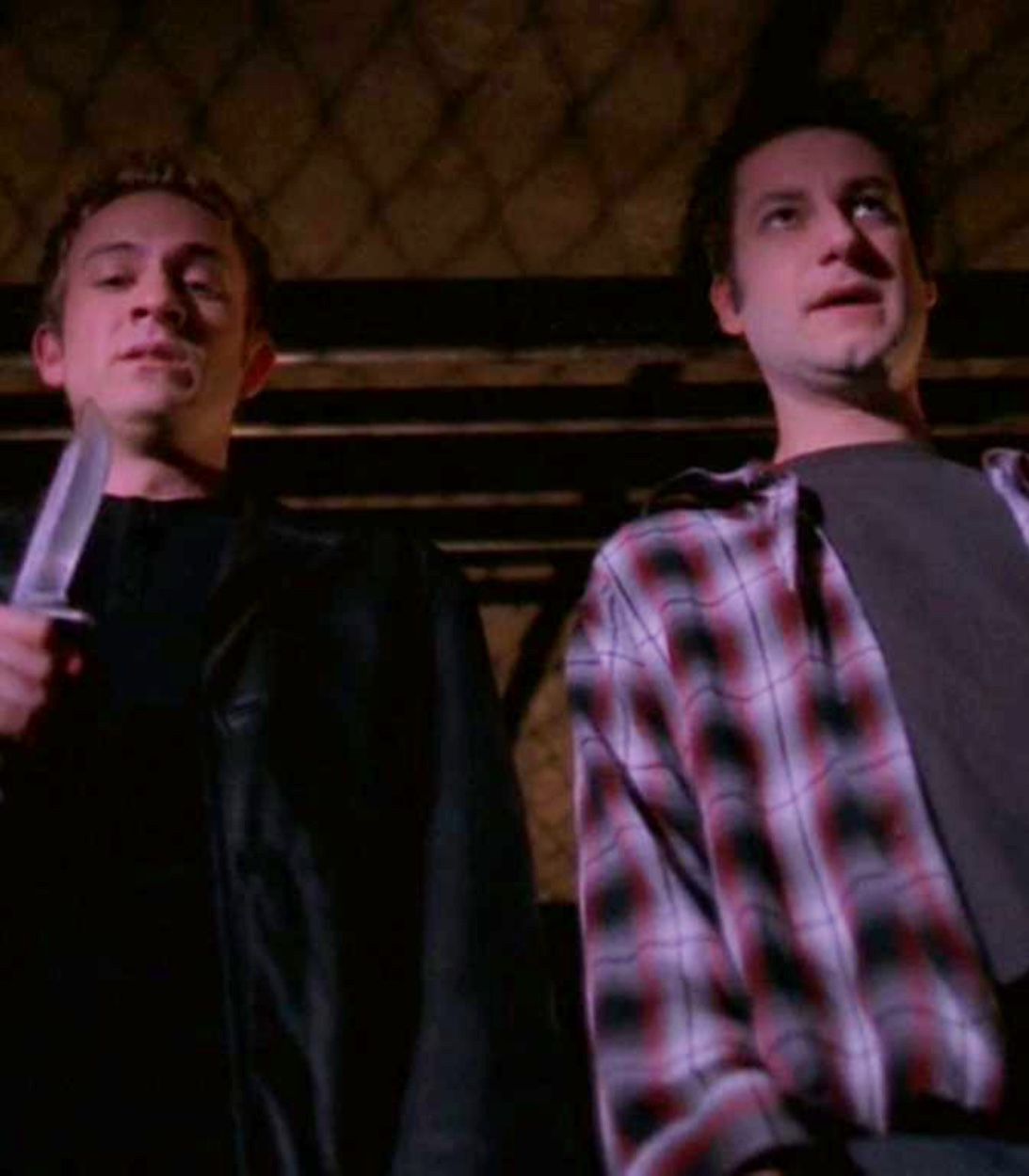 Andrew and Warren in Buffy the Vampire Slayer Vertical