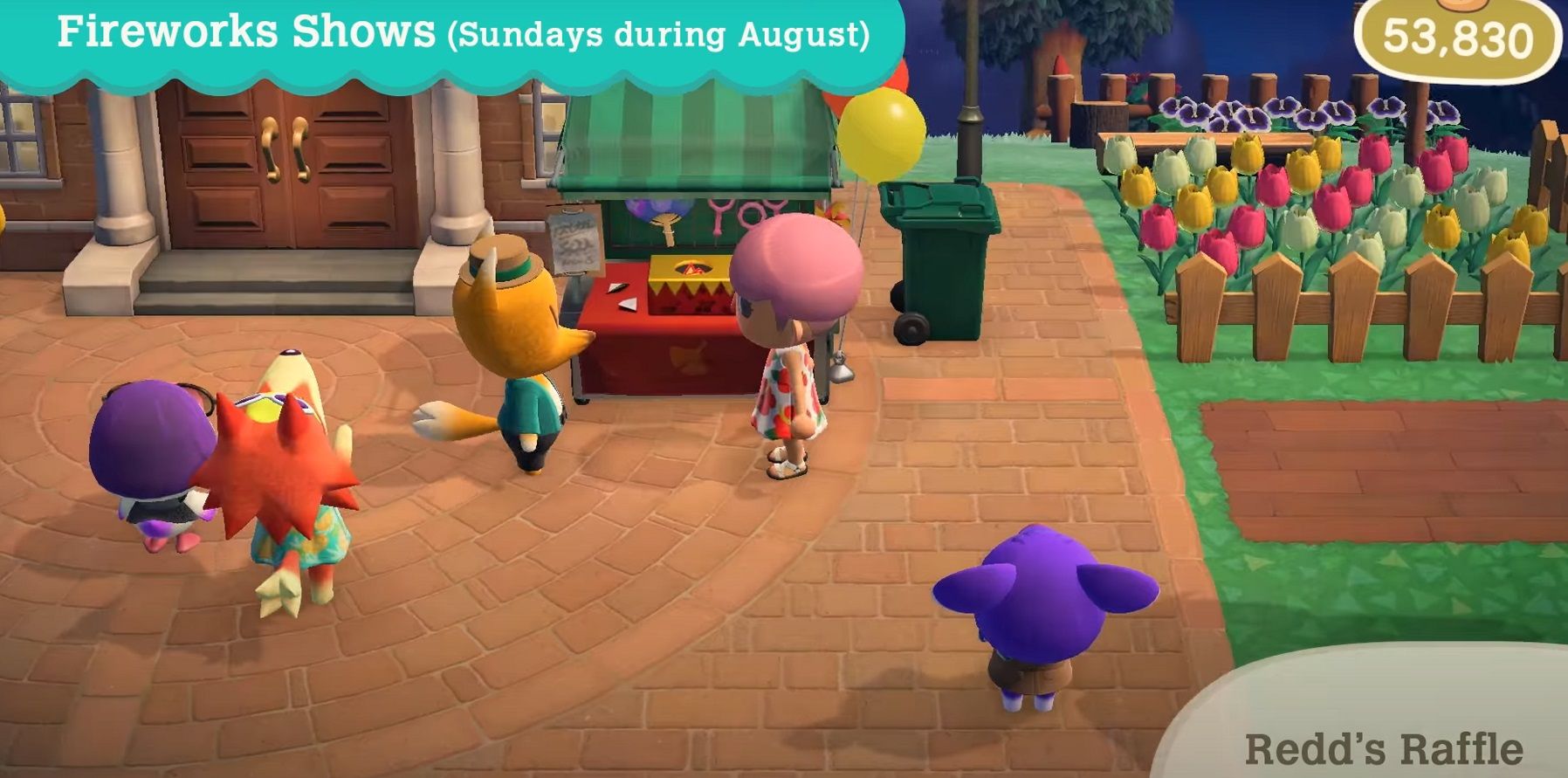 Animal Crossing Firework Stand