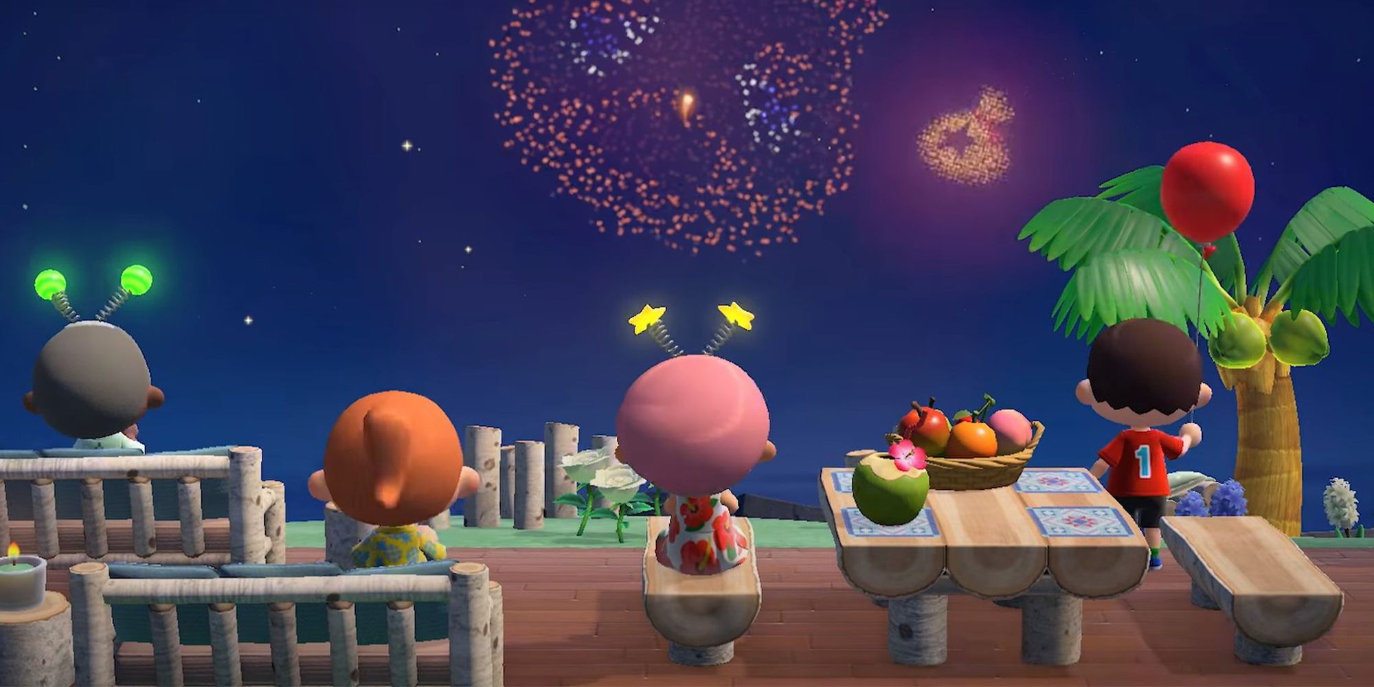 Animal Crossing New Horizons Fireworks
