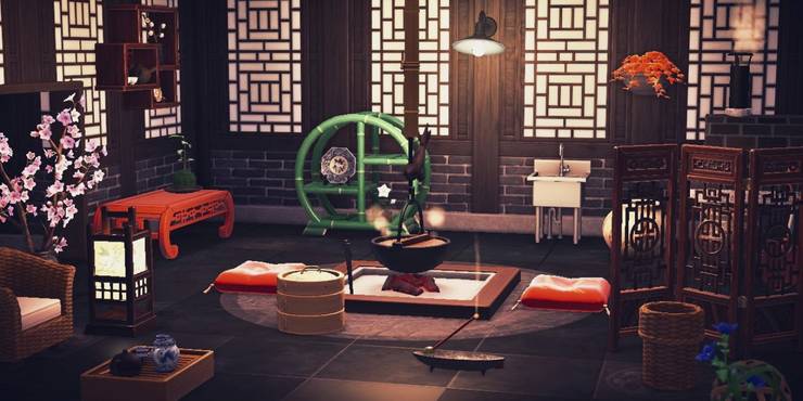 Living Room Design Ideas Tips In Animal Crossing New Horizons - Animal Room Decor Items