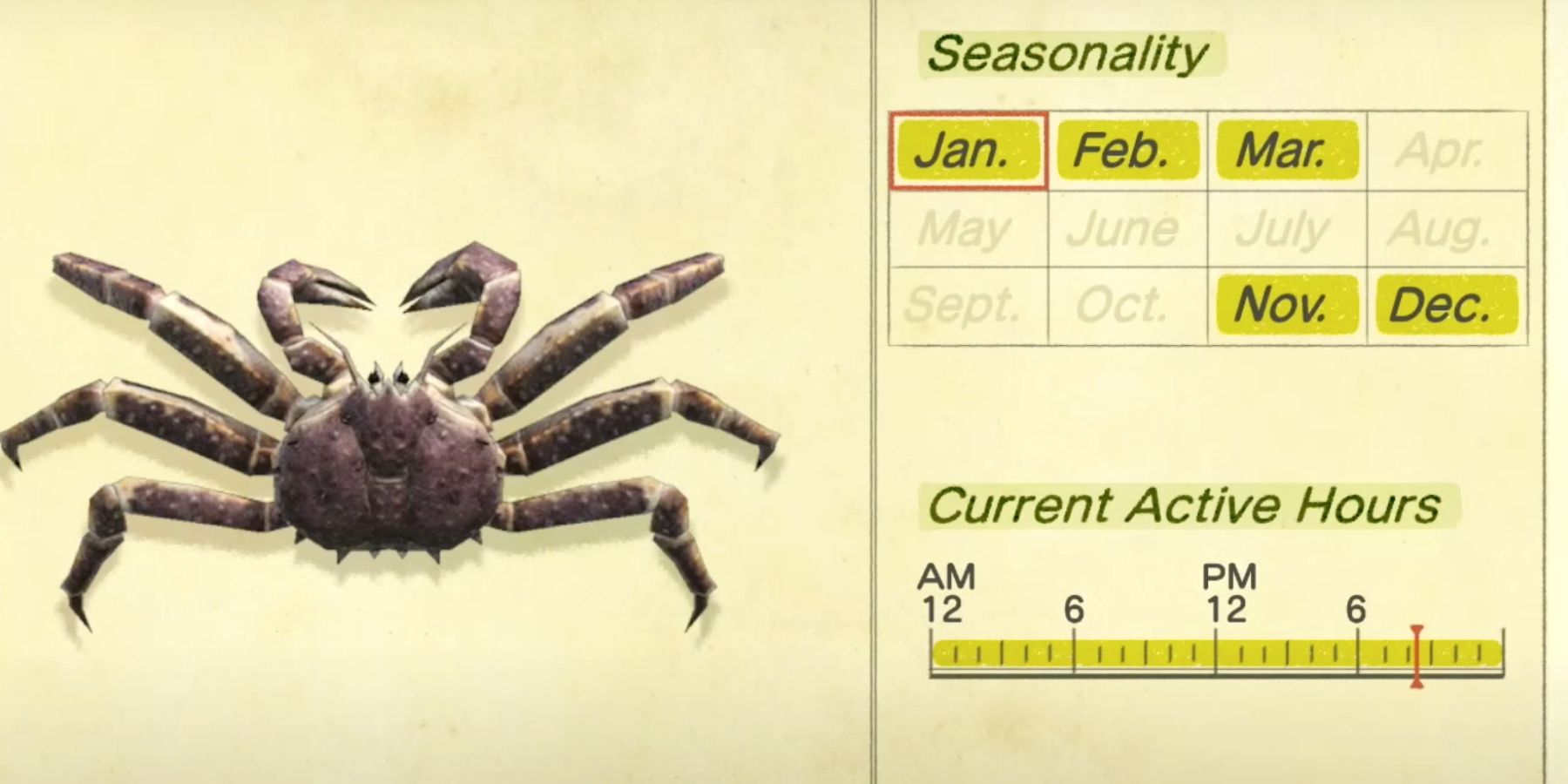 How to Find (& Catch) The Red King Crab in Animal Crossing