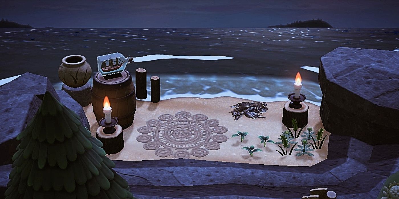 Secret Beach Design Ideas & Tips in Animal Crossing New Horizons