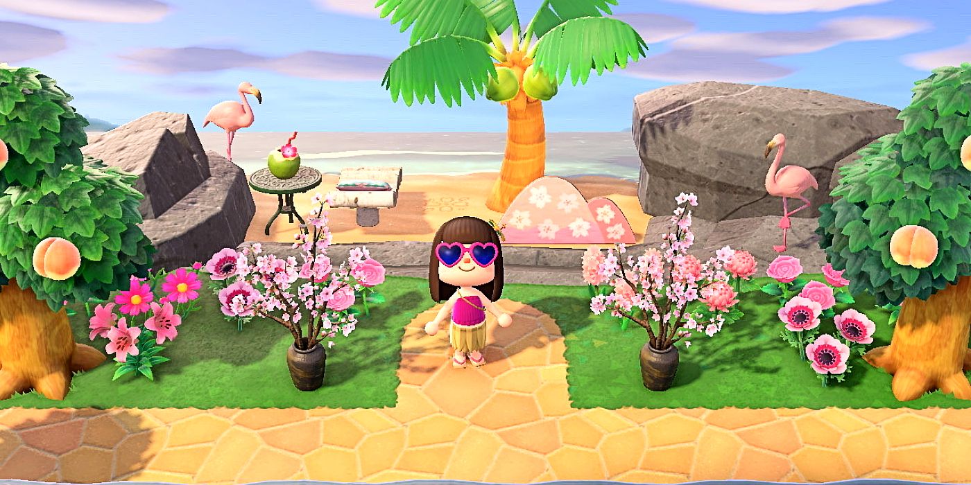 Secret Beach Design Ideas & Tips in Animal Crossing: New Horizons