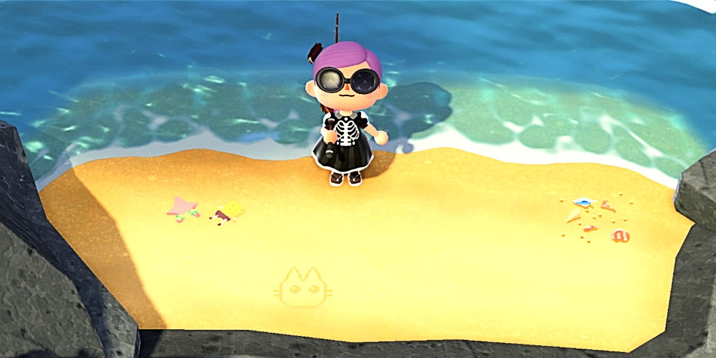 Secret Beach Design Ideas & Tips in Animal Crossing: New Horizons