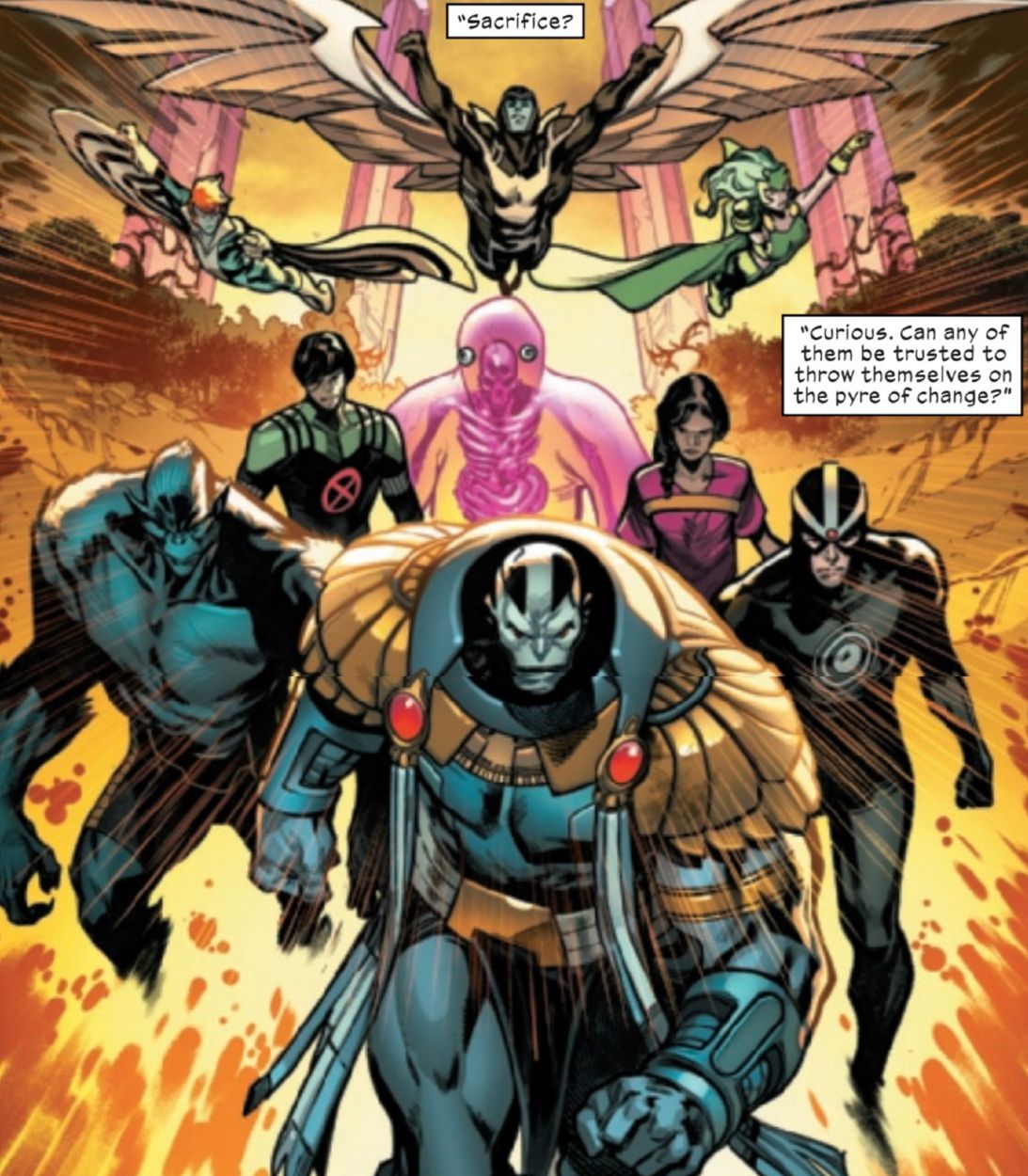 Apocalypse X-Men Team Vertical