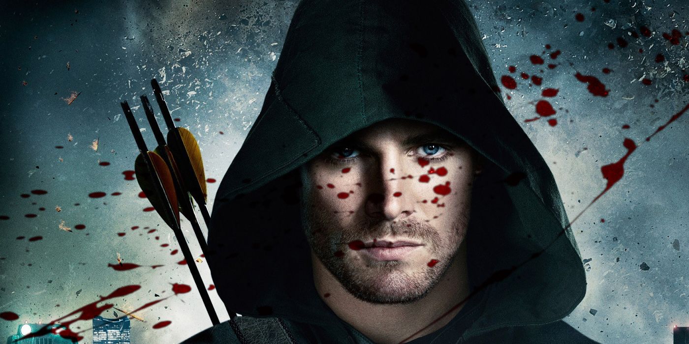 Arrow Oliver season 1 blood splatter