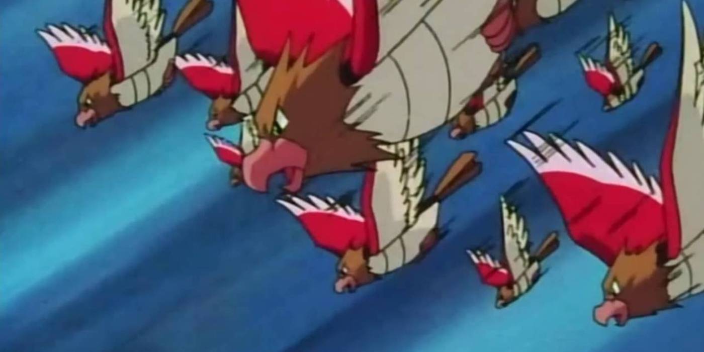 10 momentos mais sombrios do anime de Pokémon 1 Ash Coma Theory Pokemon Anime First Episode Spearow.jpg?q=50&fit=crop&w=1500&dpr=1