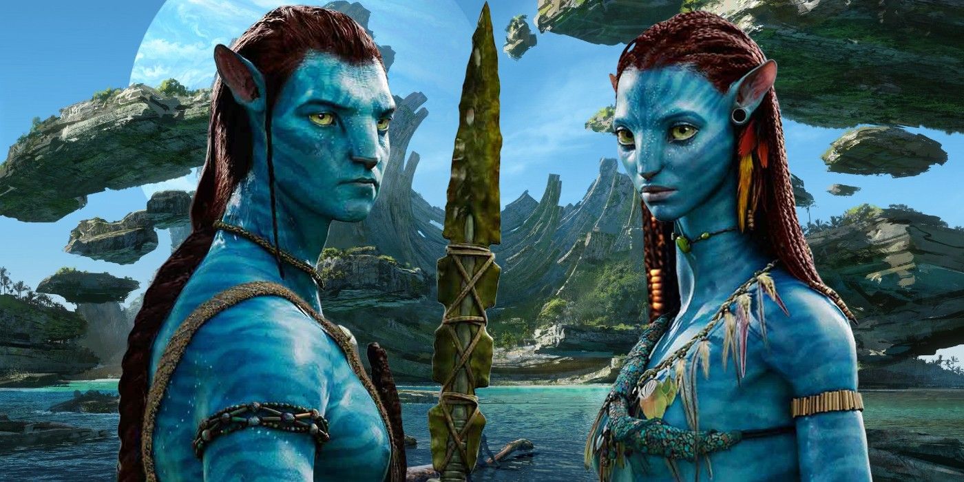 Avatar 2 Jake and Neytiri Artwork