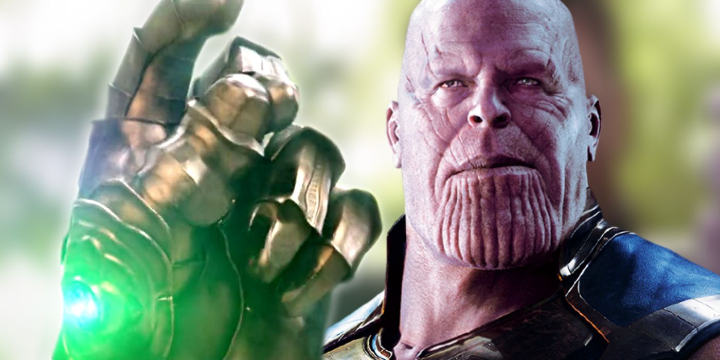 Avengers Infinity War Thanos Snap Gauntlet