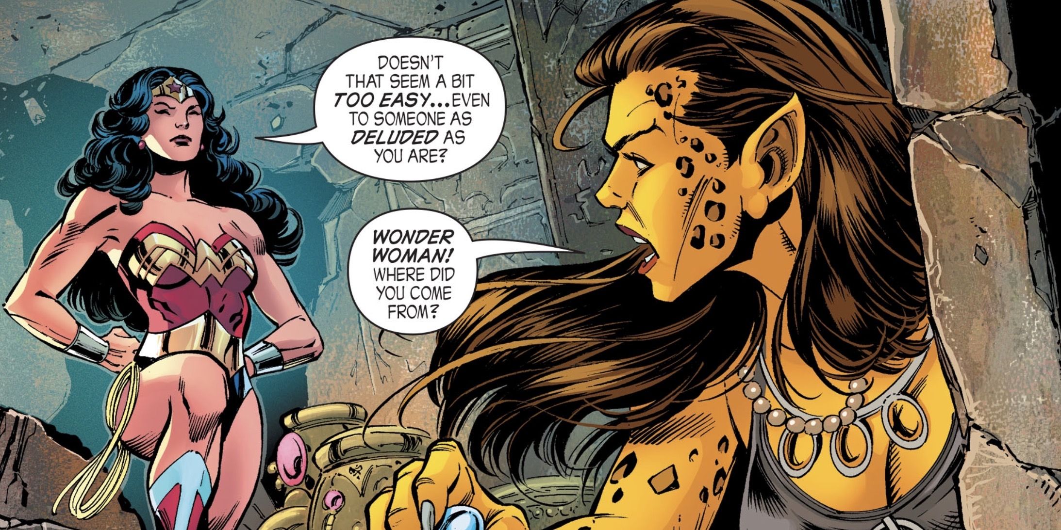 Wonder Woman and Cheetah