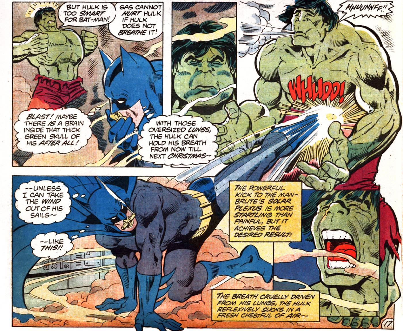 Batman versus the hulk