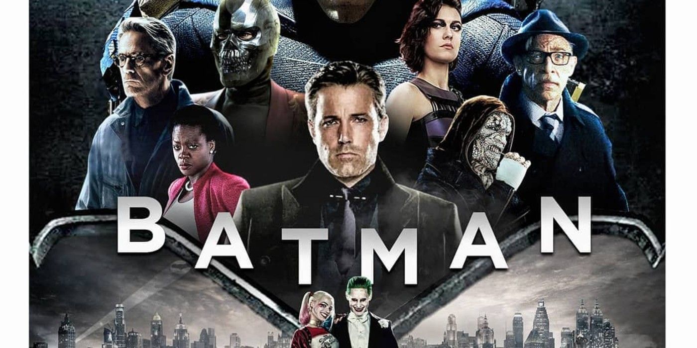 Ben Affleck Stars In Proper DCEU Batman Movie Fan Poster