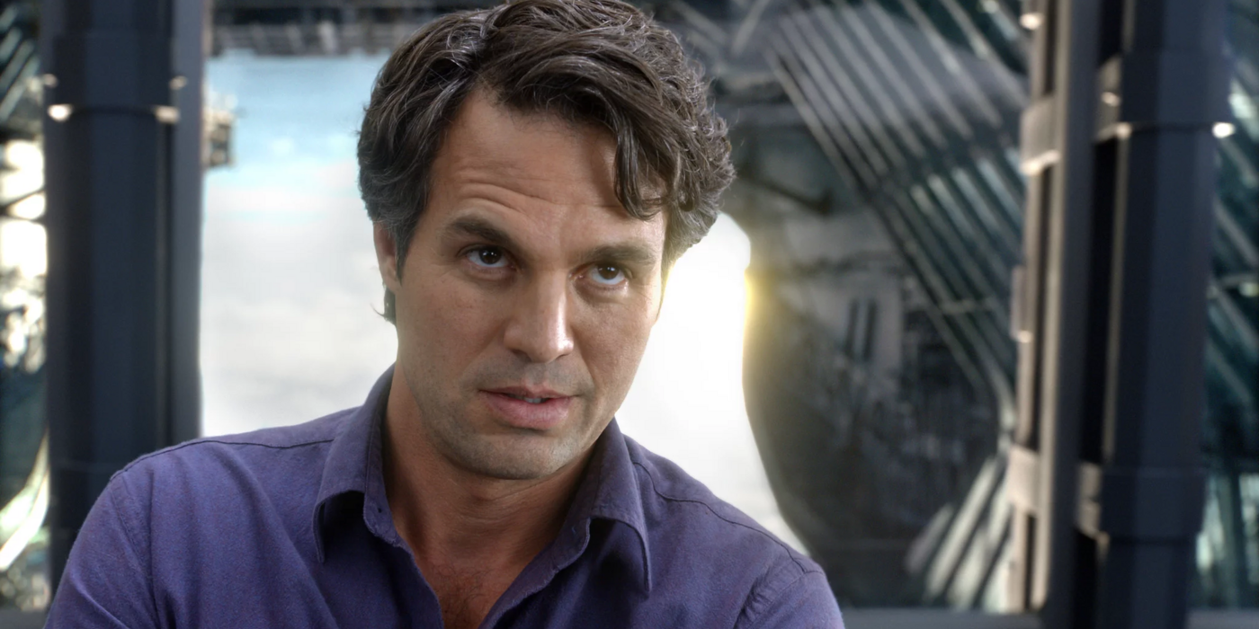 Bruce Banner on the helicarrier in The Avengers