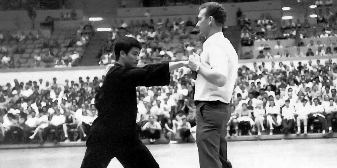 Bruce Lee One Inch Punch Demonstration 1967