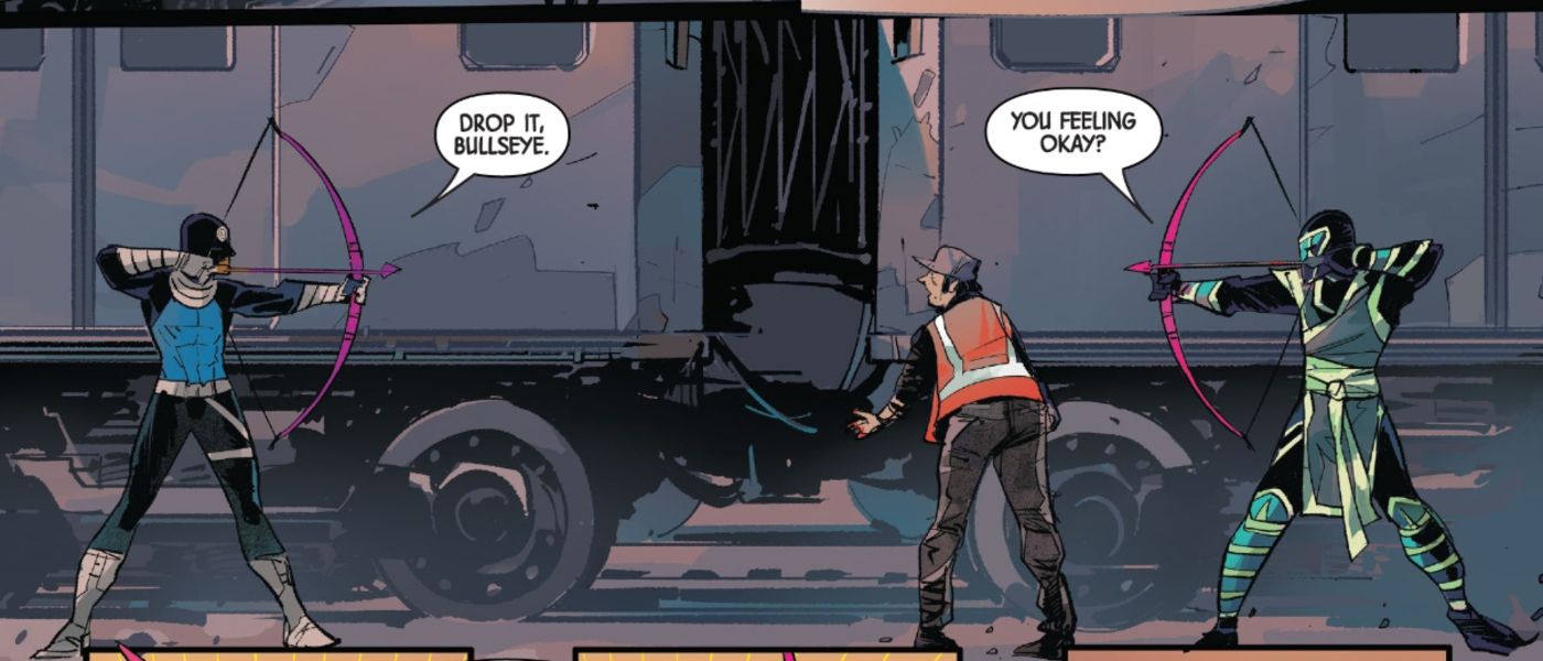 Bullseye Versus Hawkeye