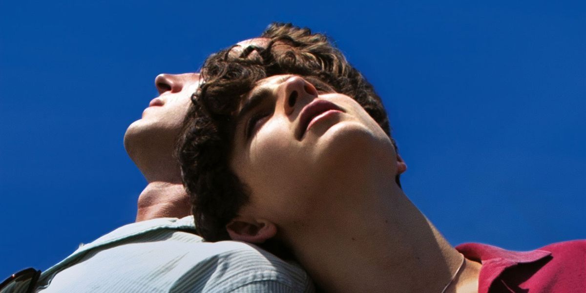 Promotional photo of Timothee Chalamet and Armie Hammer for Call Me By Your Name