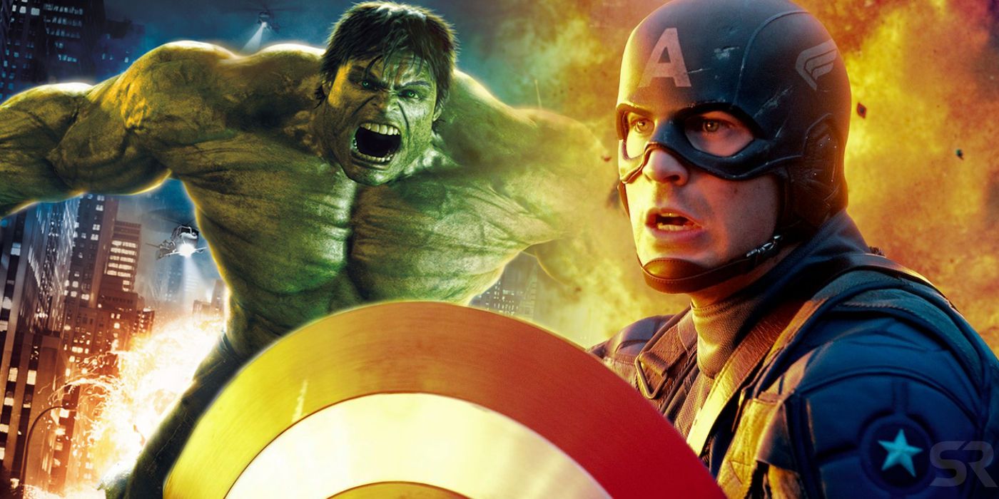 Captain America The First Avenger and The Incredible Hulk